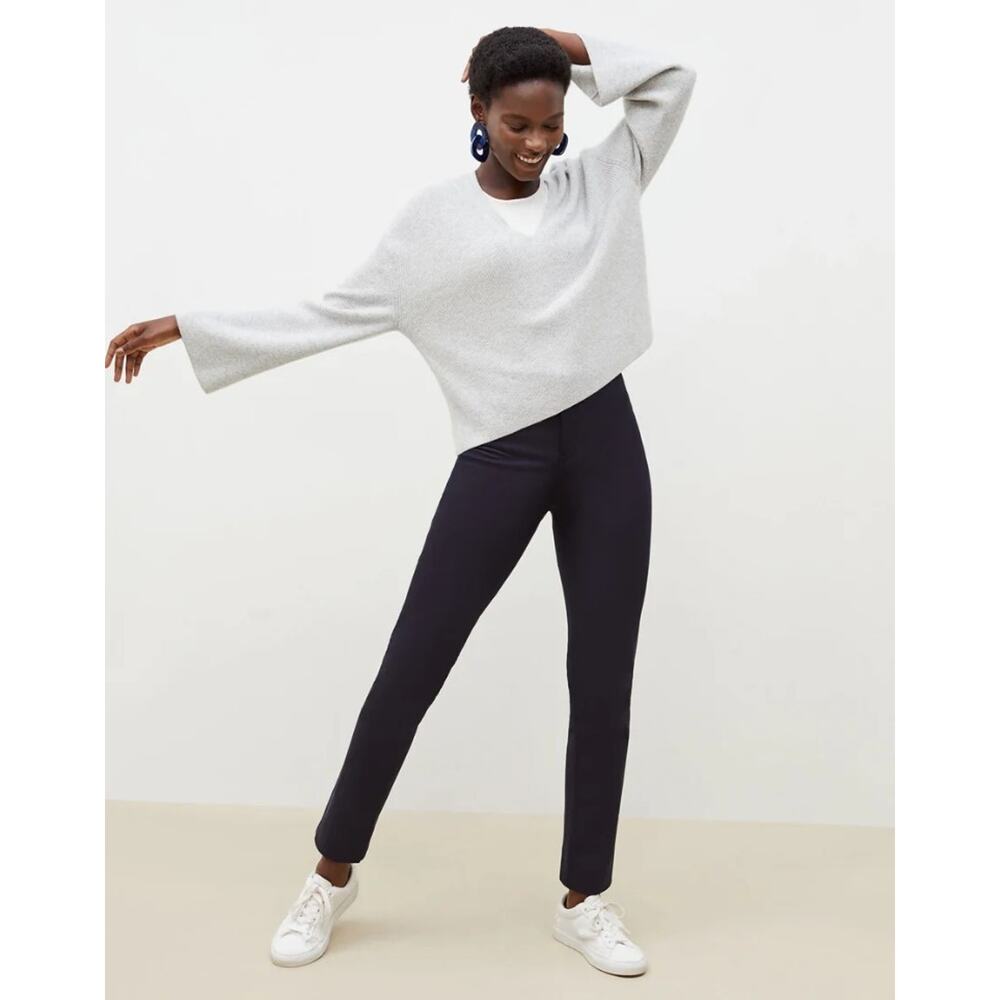 M.M.LAFLEUR The Hockley Stretch Jean Pant Eco Better Than Denim Ink 6 $239